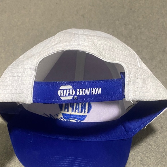 NAPA Racing White and Blue Cap - Picture 3 of 4